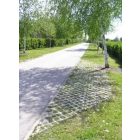 Műanyag gyeprács VD800+ 80x60x6 cm, szürke