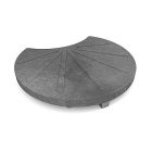 Műanyag kerti tipegő Ø 400 mm, szürke