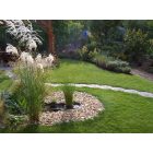 Műanyag kerti tipegő Ø 400 mm, szürke