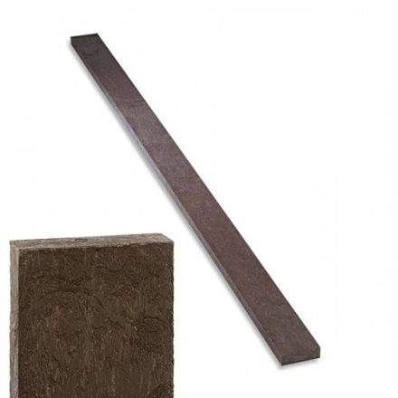 Műanyag léc 108x49 mm 200 cm, barna