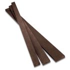 Műanyag léc 108x49 mm 200 cm, barna