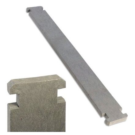 Műanyag komposzt láda elem 120x13x3 cm, szürke