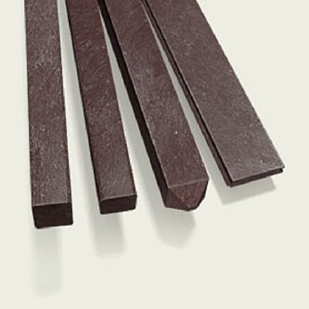 Műanyag profil 40x40 mm, 200 cm, barna