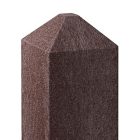 Műanyag profil 50x50 mm, 200 cm, barna