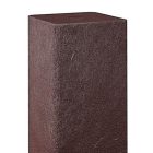 Műanyag profil 60x40 mm, 200 cm, barna