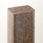 Műanyag profil 73x73 mm, 200 cm, barna