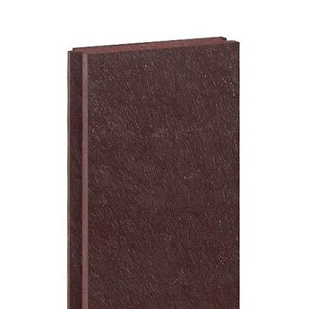 Műanyag hajópadló, lambéria záróelem 132x32 mm, 120 cm, szürke