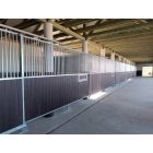 Műanyag hajópadló, lambéria záróelem 132x32 mm, 120 cm, barna