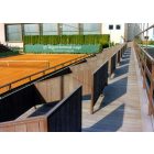 Műanyag hajópadló, lambéria záróelem 132x32 mm, 150 cm, barna