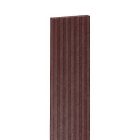 Műanyag bordázott teraszlap, stégburkolat 140x30 mm, 150 cm, szürke
