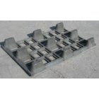 Műanyag szállító raklap 710*800 mm