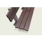 Műanyag "PIKNIK szett BÁRA" 170 cm, szürke - barna