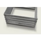 Műanyag komposzt láda 120x100x94 cm, szürke