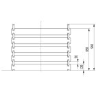 Műanyag komposzt láda 120x100x94 cm, szürke