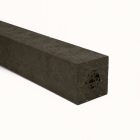 Műanyag oszlop, karó, cölöp négyzet alapú, 90*90 mm, 230 cm, szürke