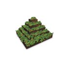 Műanyag földieper, szamóca piramis