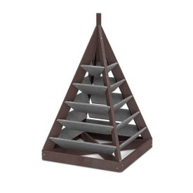 Műanyag fűszer, virág piramis