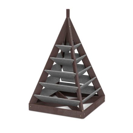 Műanyag fűszer, virág piramis