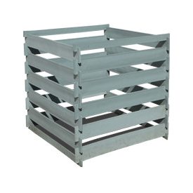 Műanyag komposztláda kiskertbe