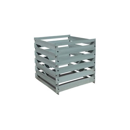 Műanyag komposztláda kiskertbe