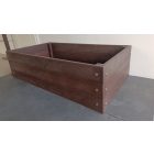 Műanyag magaságyás - Barna színben - 50x100x27