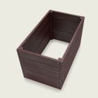 Műanyag magaságyás - Barna színben - 50x150x13